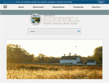 Tablet Screenshot of hopewelltwp.org